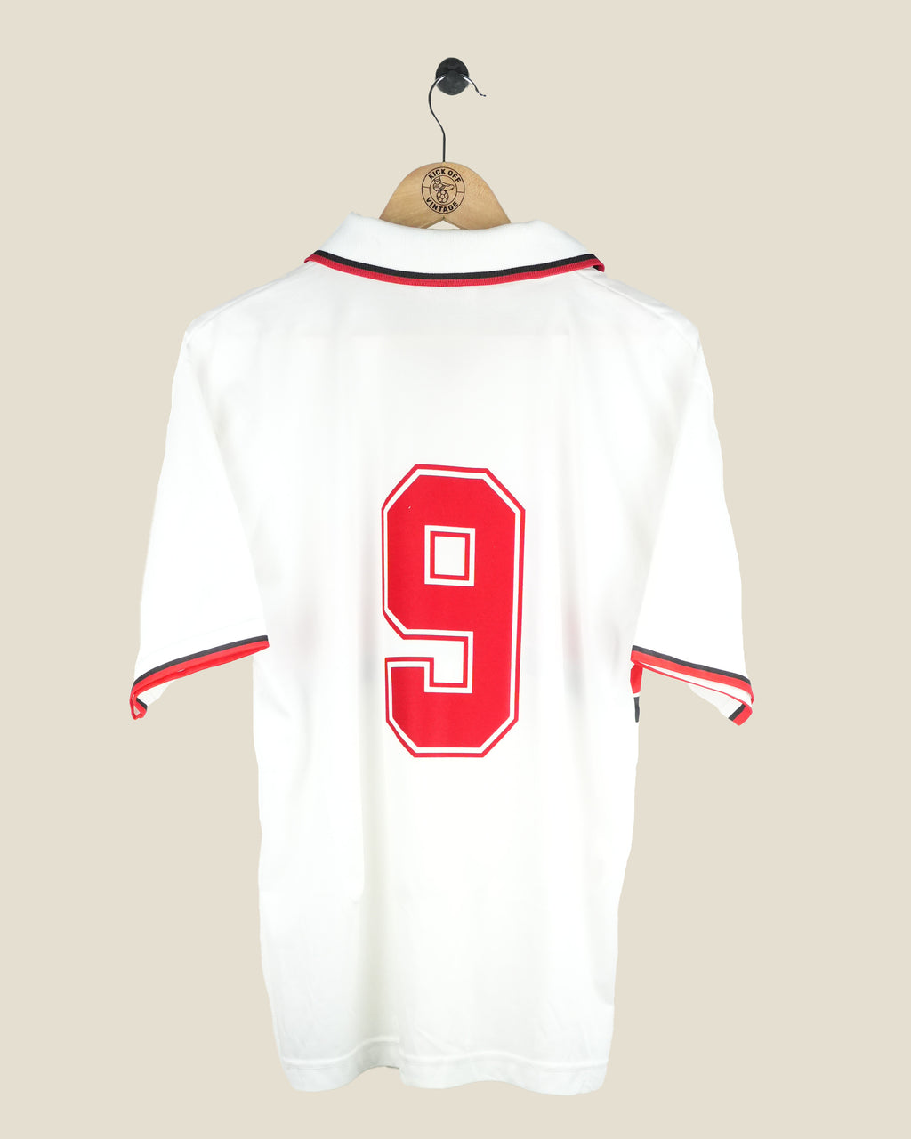 AC MILAN 1993/94 VAN BASTEN AWAY SHIRT (M) LOTTO