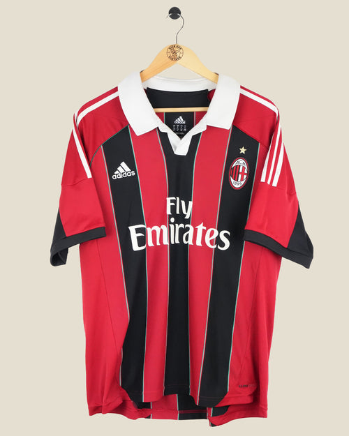 AC MILAN 2012/13 PATO HOME SHIRT (XL) ADIDAS