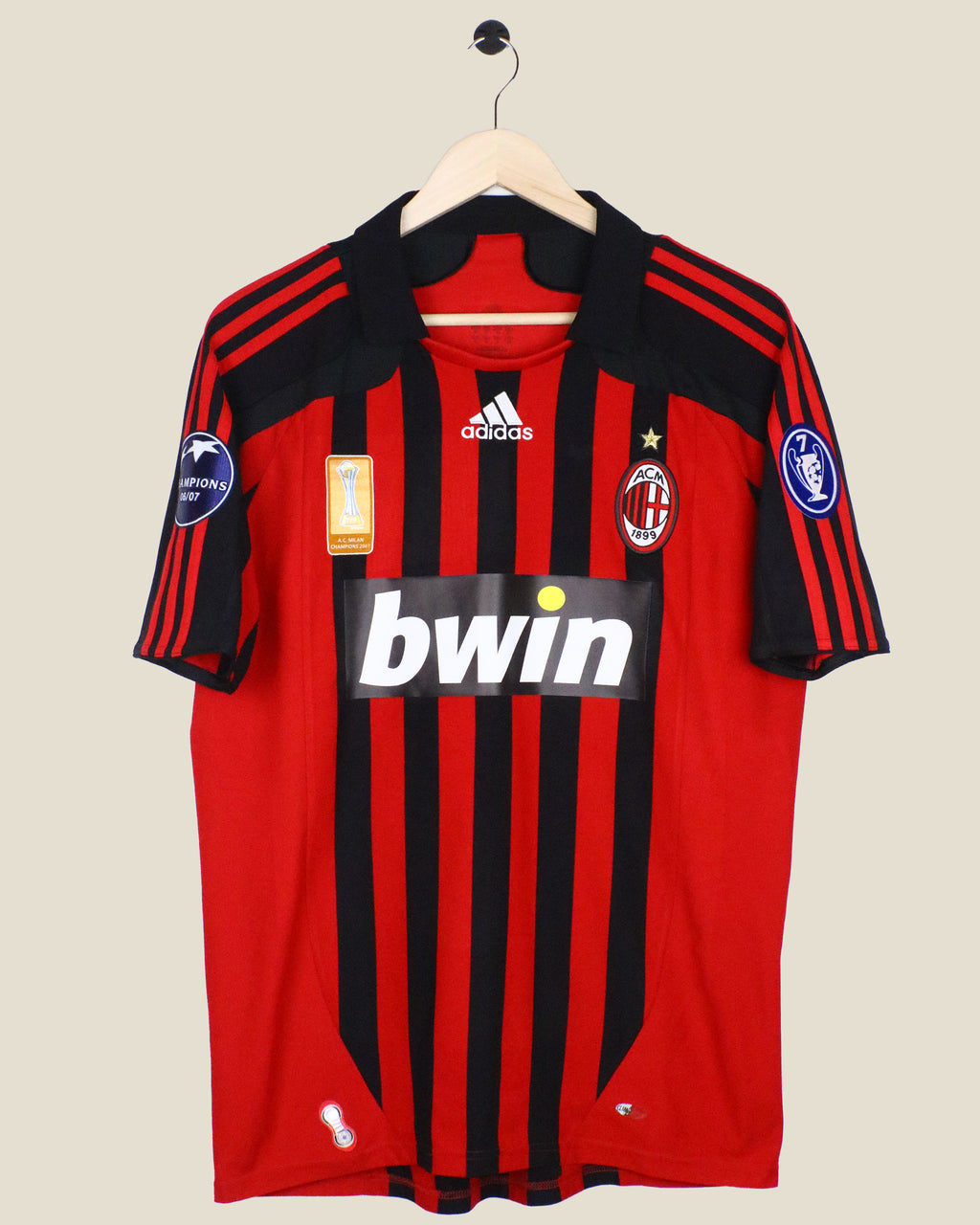 AC MILAN 2007/08 PIRLO UCL HOME (M) ADIDAS