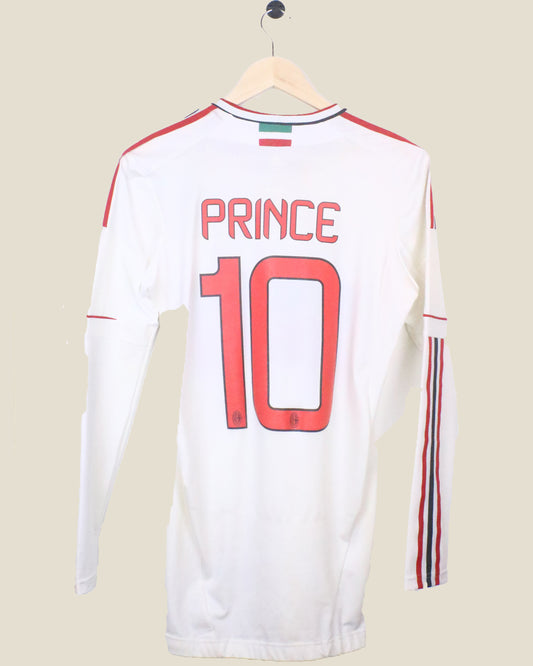 AC MILAN 2012/13 PRINCE #10 AWAY L/S PLAYER ISSUE (7) ADIDAS