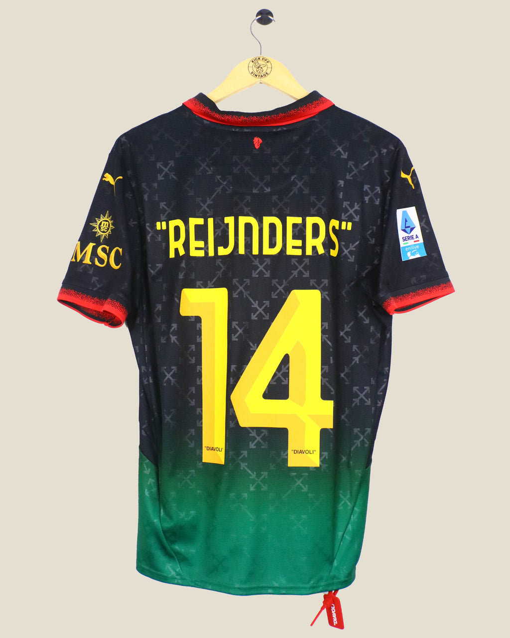 AC MILAN 2024/25 REIJNDERS FOURTH (M) PUMA X OFFWHITE