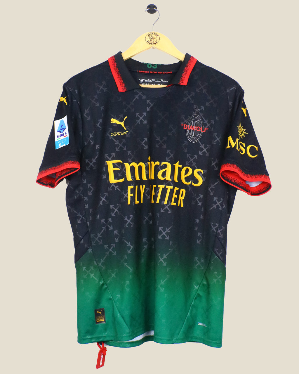 AC MILAN 2024/25 REIJNDERS FOURTH (M) PUMA X OFFWHITE
