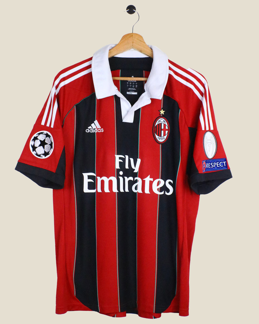 AC MILAN 2012/13 ROBINHO #7 UCL HOME (L) ADIDAS
