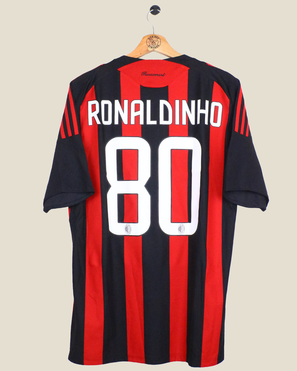 AC MILAN 2008/09 RONALDINHO HOME (L) ADIDAS