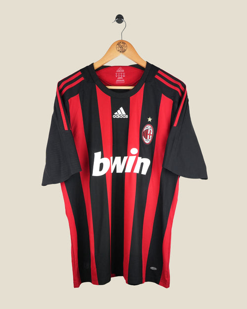 AC MILAN 2008/09 RONALDINHO HOME SHIRT (XL) ADIDAS