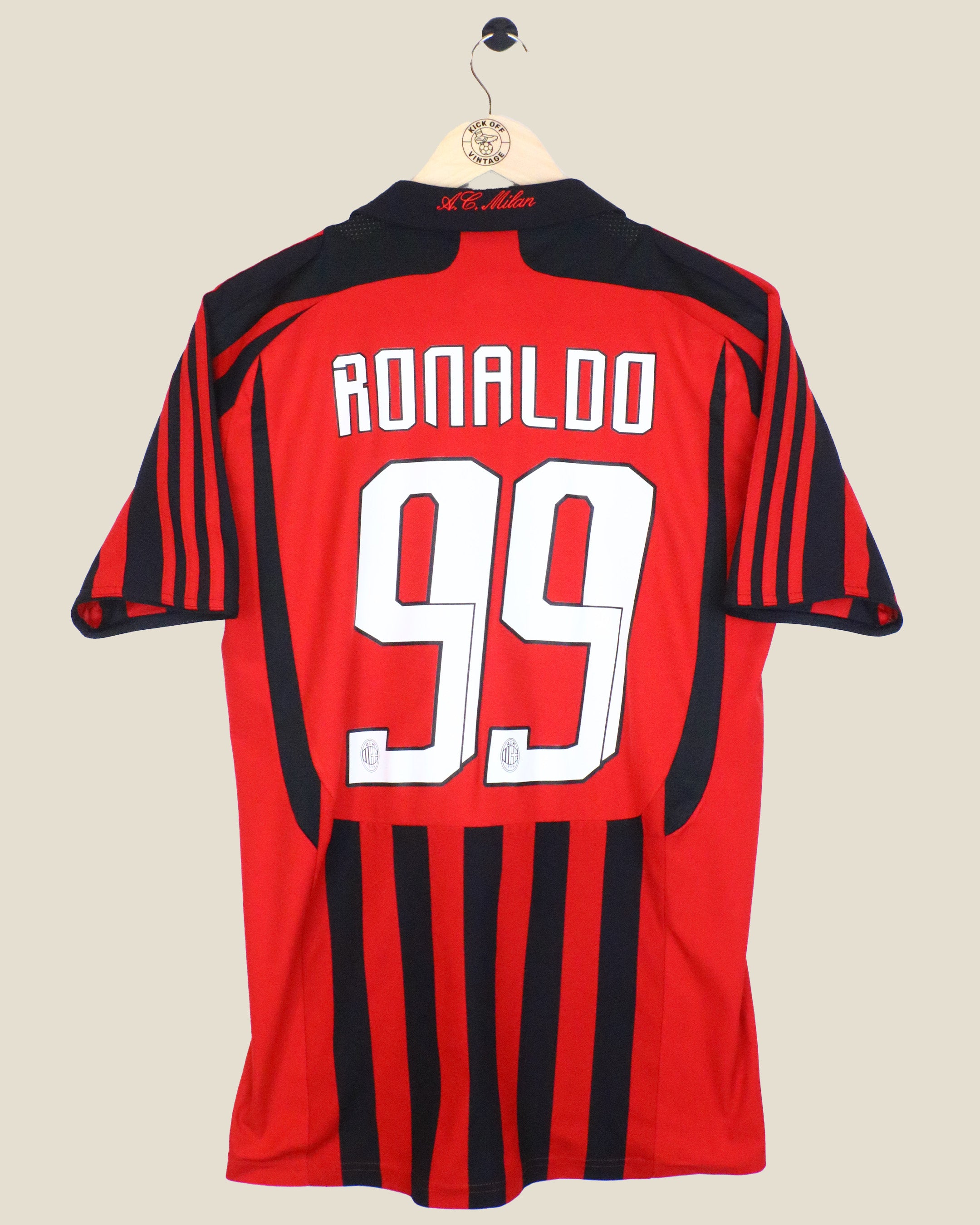 AC MILAN 2007/08 RONALDO HOME (S) ADIDAS