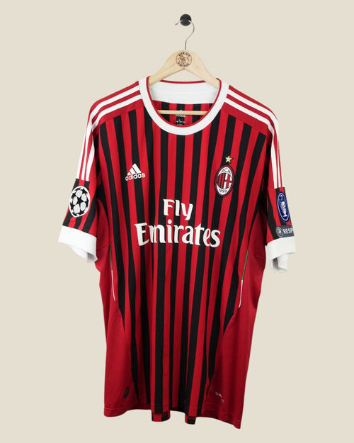 AC MILAN 2011/12 SEEDORF HOME SHIRT UCL (XL) ADIDAS
