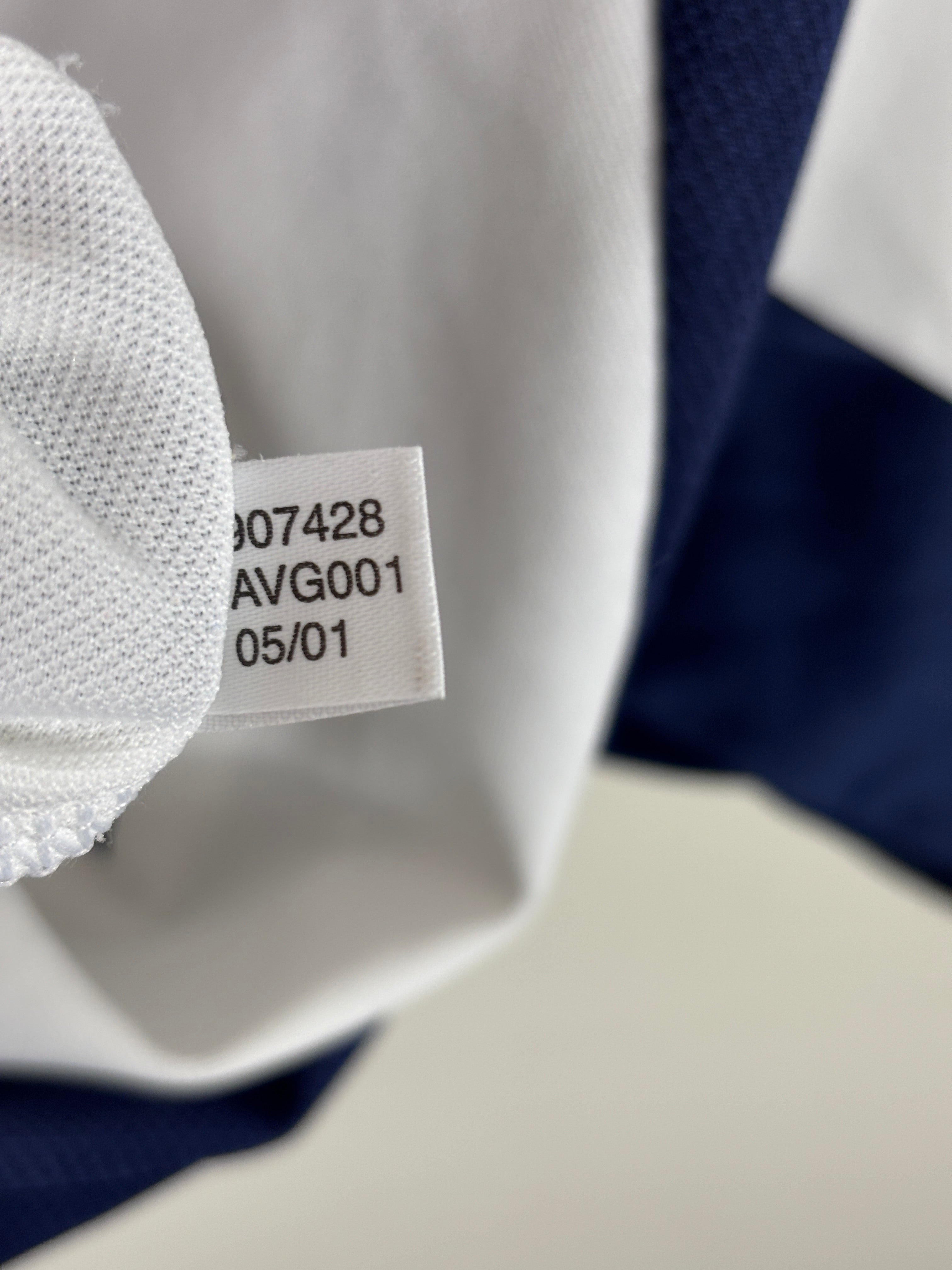 TOTTENHAM HOTSPUR 2001/02 KING #26 HOME SHIRT (M) ADIDAS