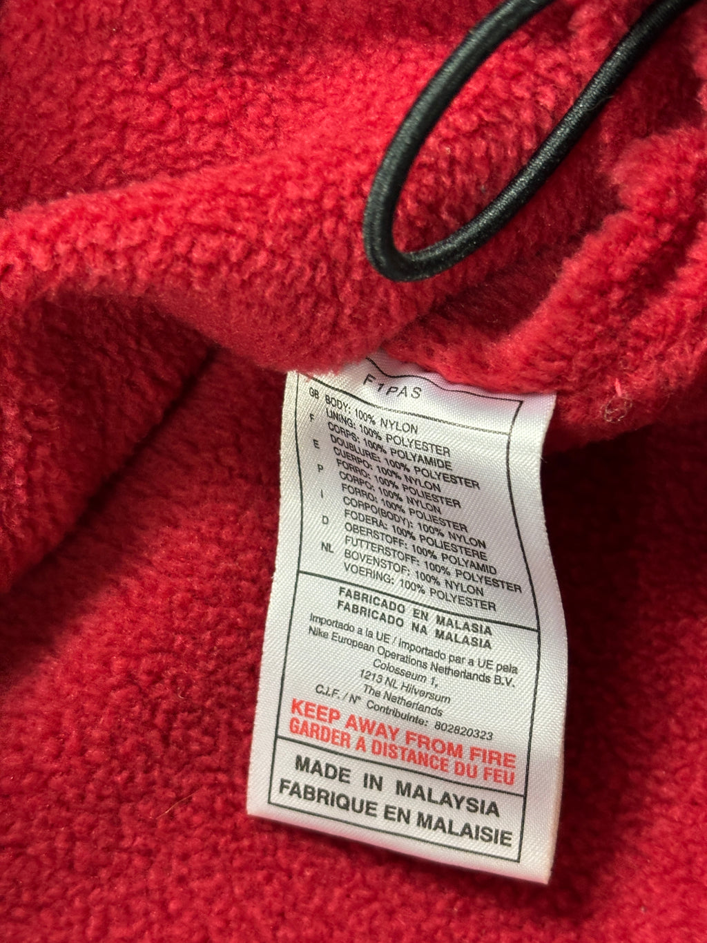 BARCELONA 2001/02 FLEECE JACKET (S) NIKE