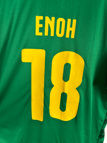 CAMEROON 2014 ENOH #18 WORLD CUP 2014 HOME SHIRT (XL) PUMA