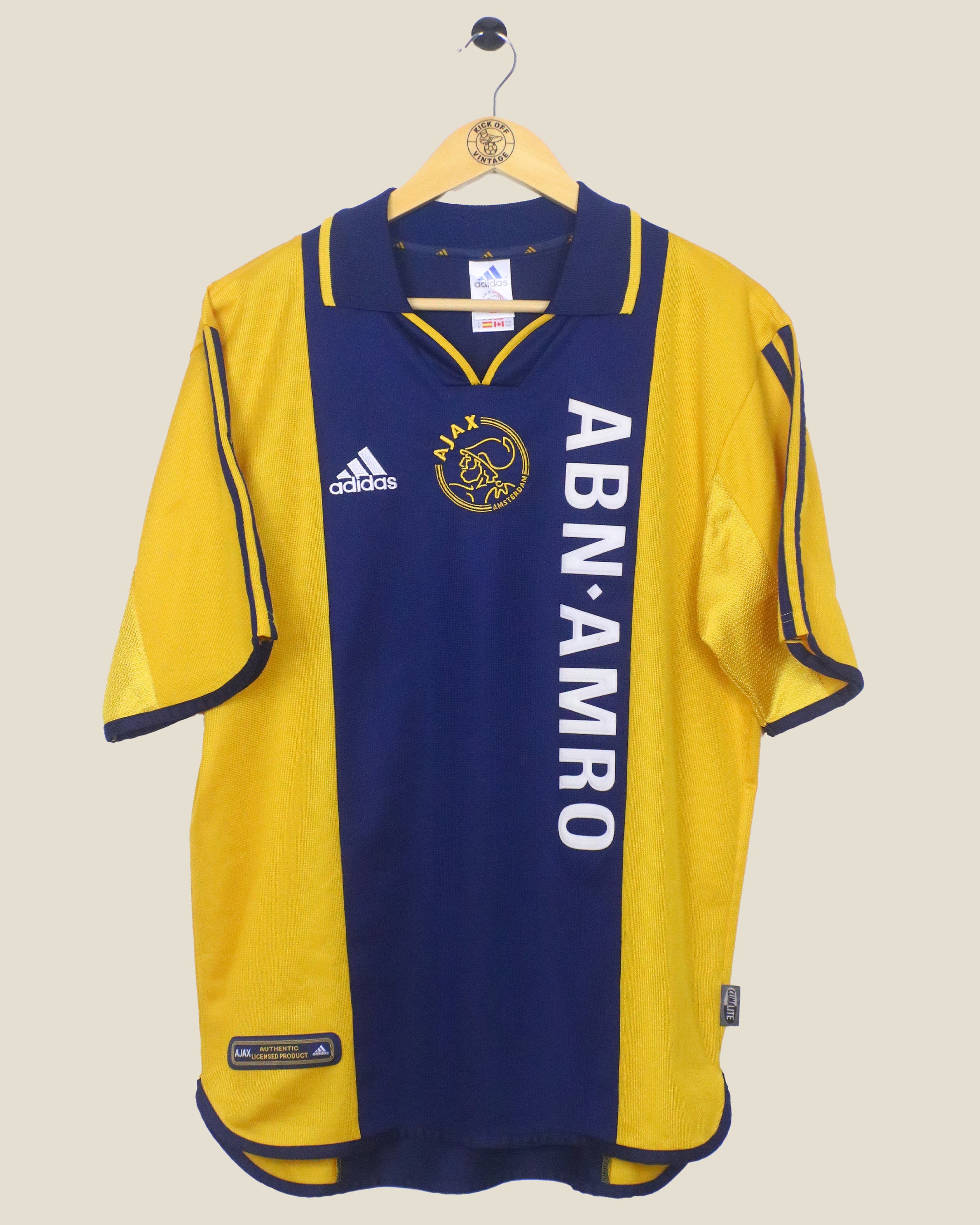 AJAX 2000/01 VAN DER VAART AWAY (M) ADIDAS