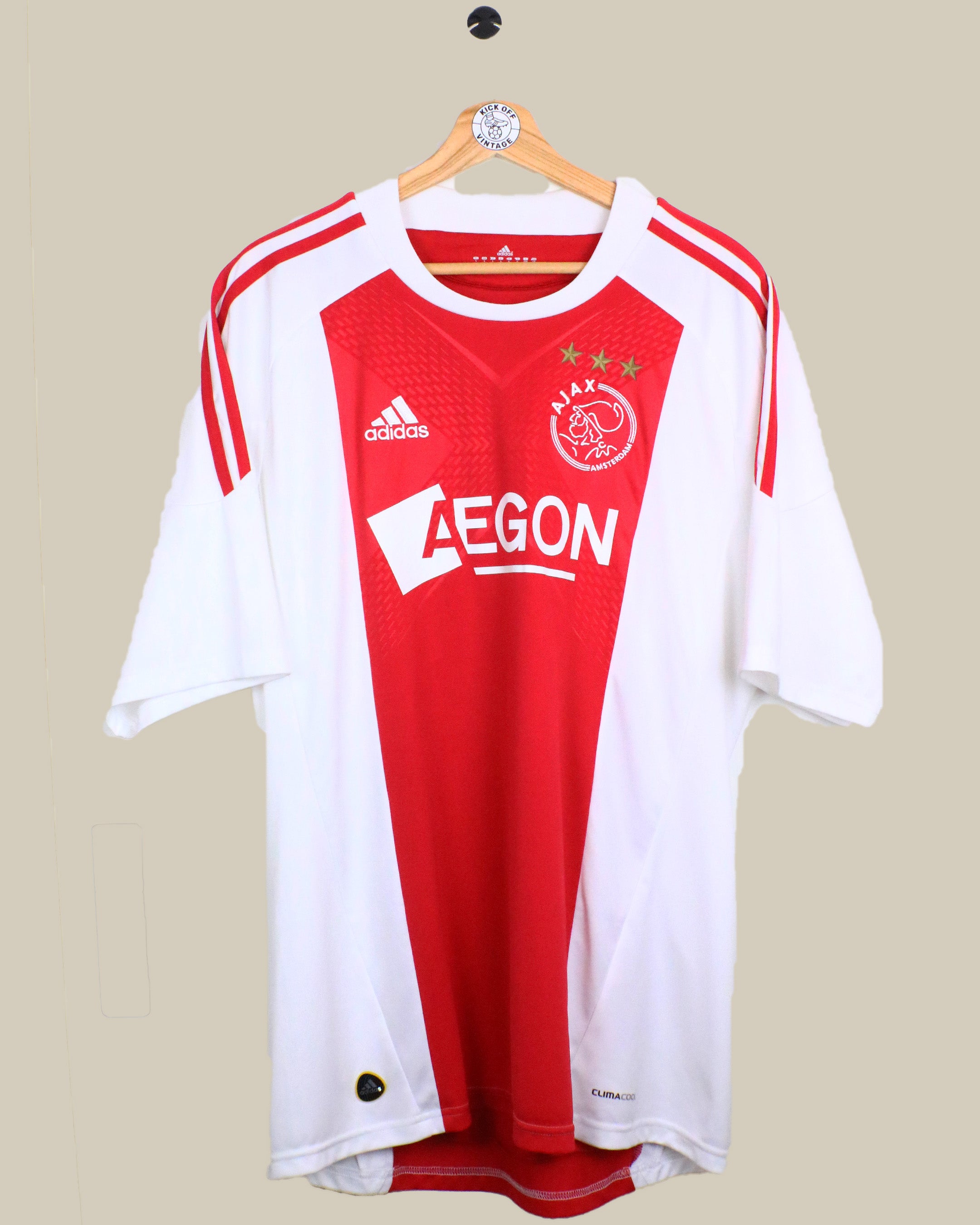 AJAX 2010/11 'DERDE STER' HOME (L) ADIDAS