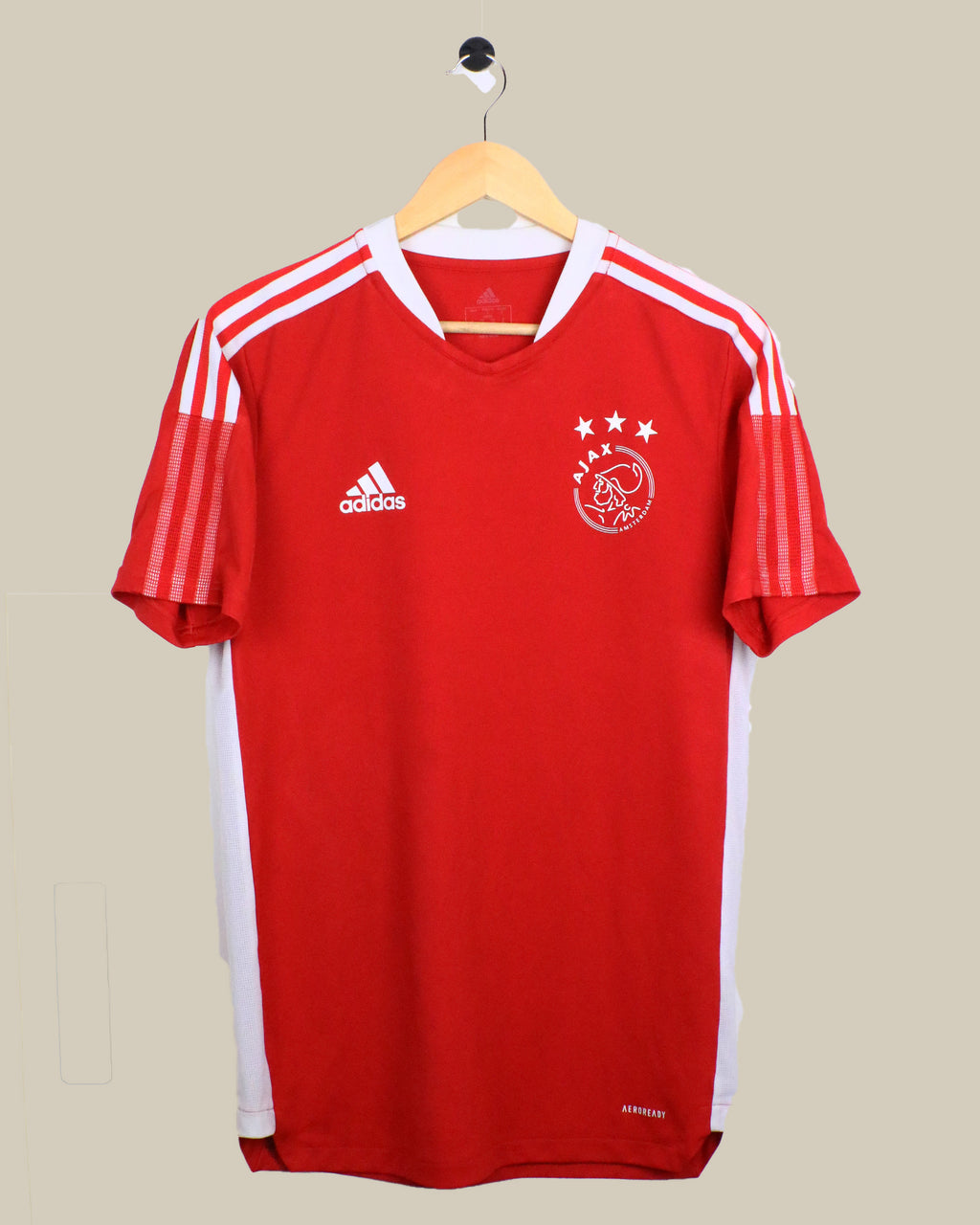 AJAX 2021/22 TRAINING SHIRT TEAMGEIST (M) ADIDAS
