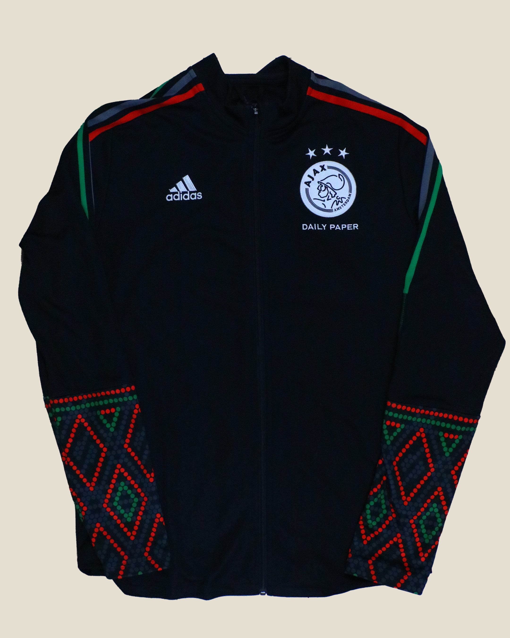 AJAX 2022/23 DAILY PAPER TRACK JACKET (L) ADIDAS