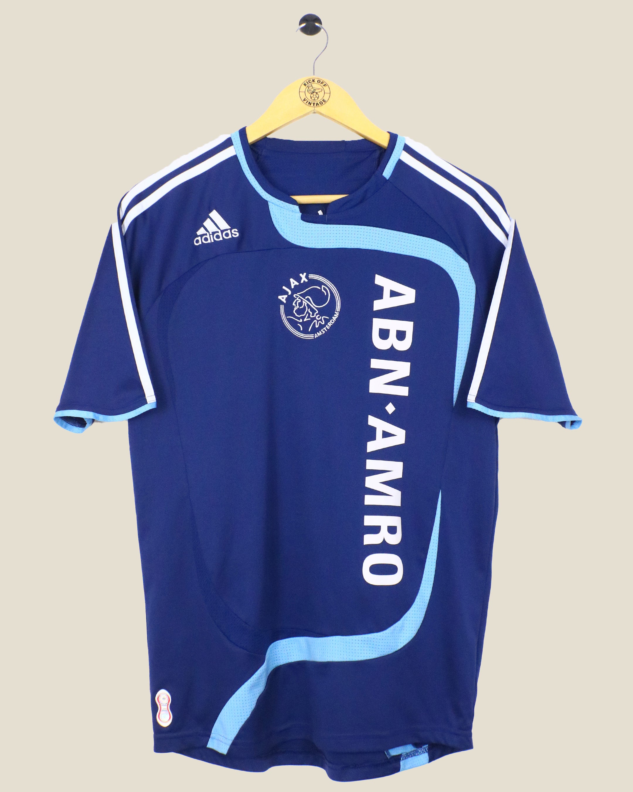 AJAX 2007/08 DAVIDS AWAY SHIRT (M) ADIDAS