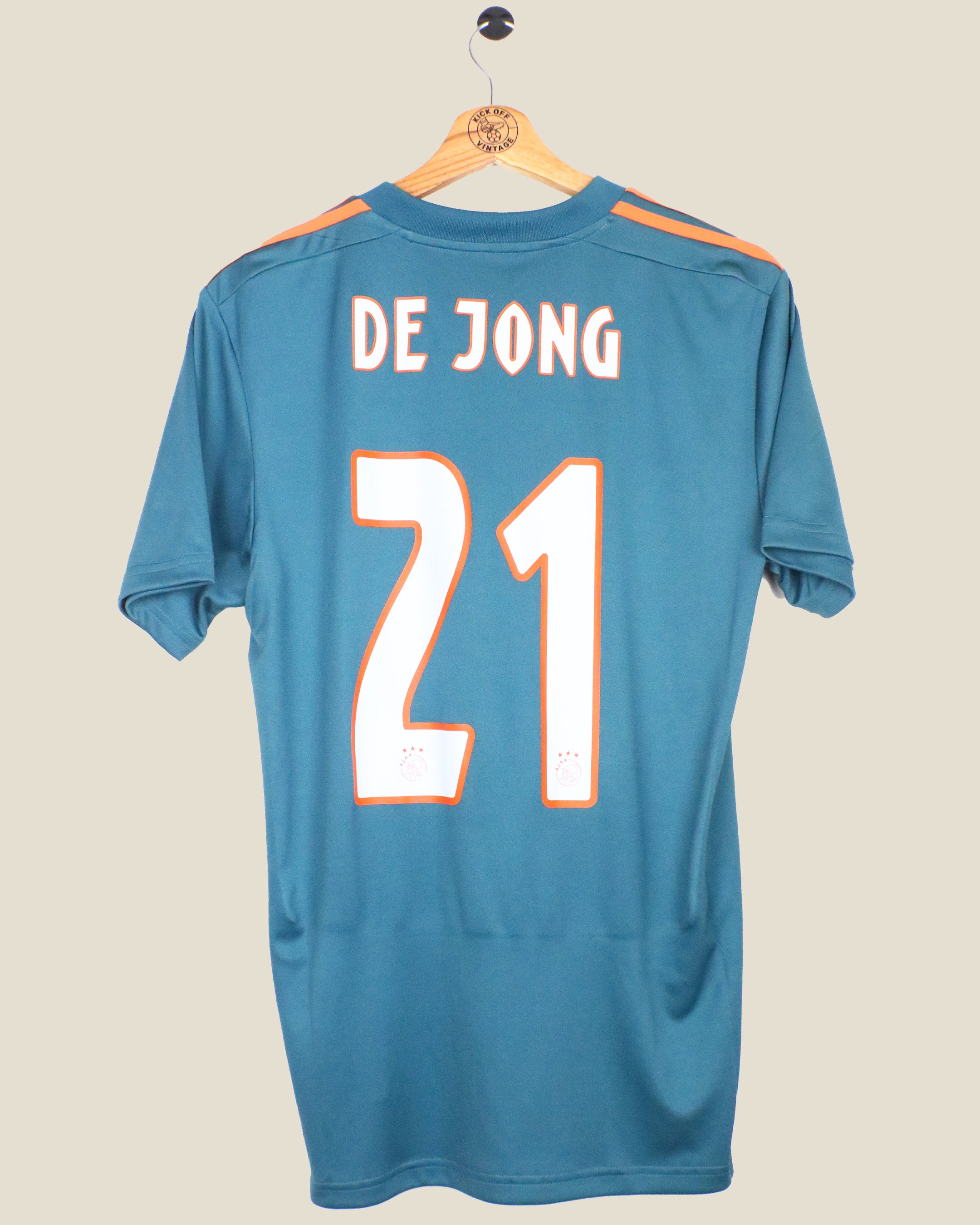 AJAX 2019/20 FRENKIE DE JONG AWAY BNWT (S) ADIDAS