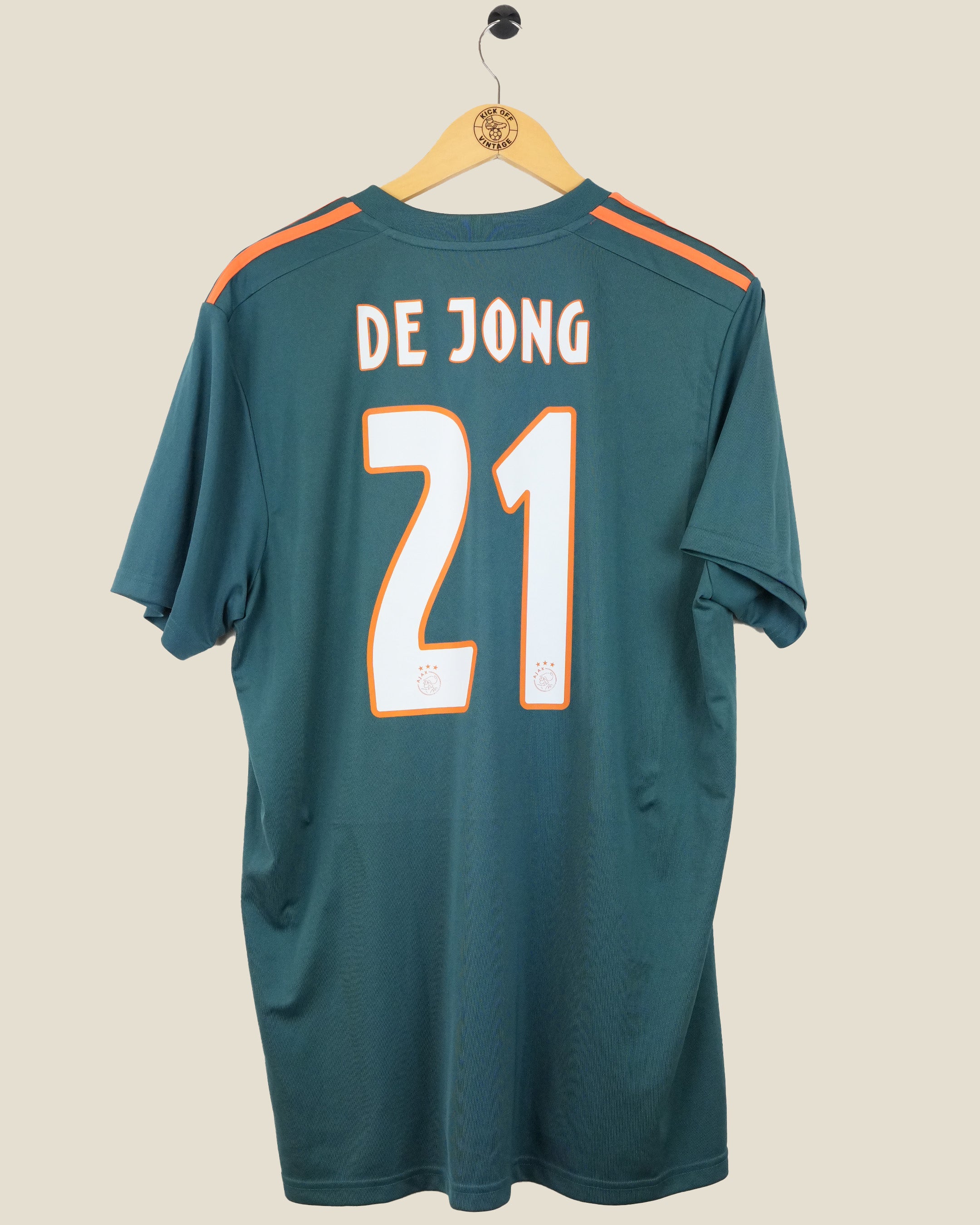AJAX 2019/20 FRENKIE DE JONG AWAY (XL) ADIDAS