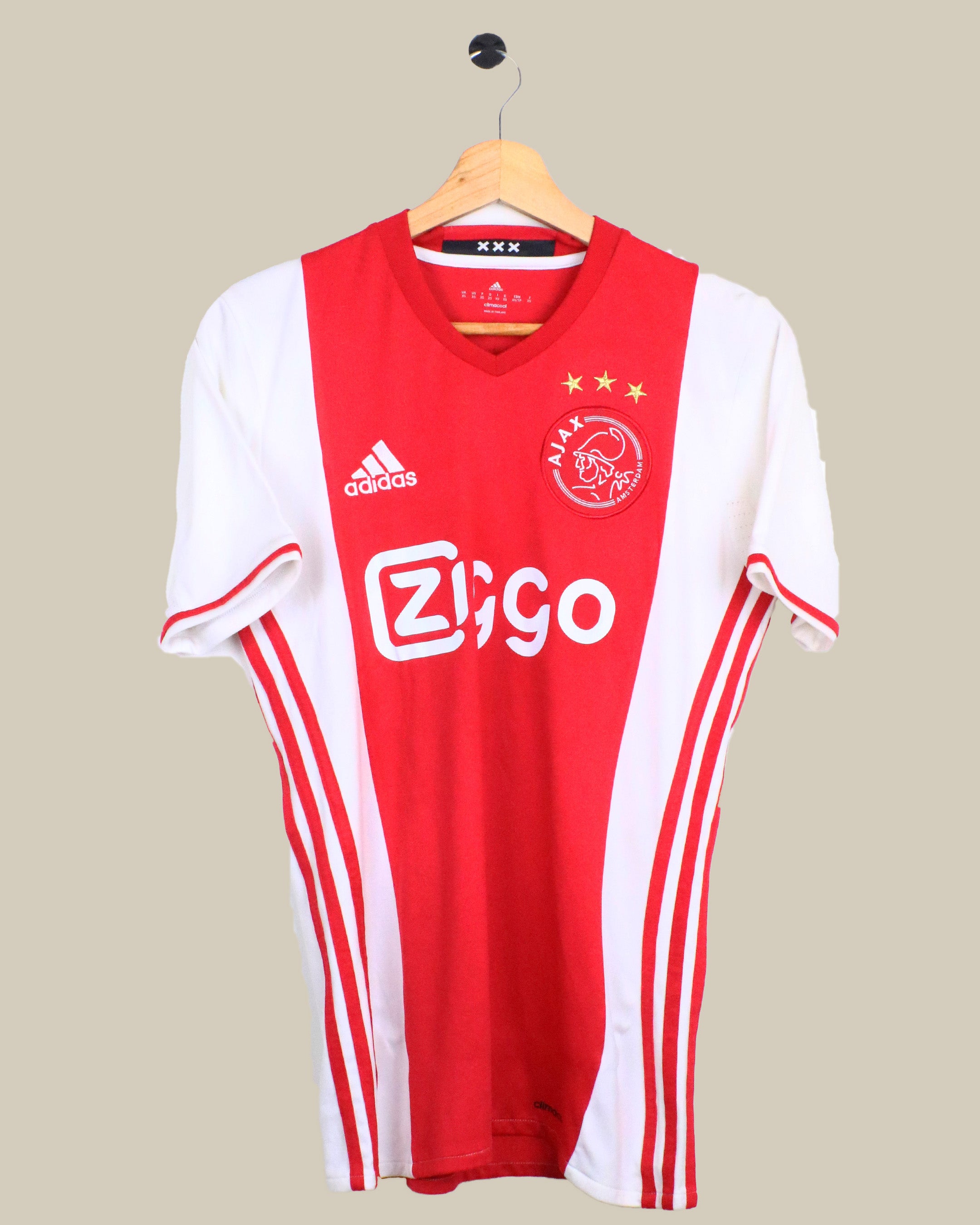 AJAX 2016/17 FRENKIE DE JONG HOME (XS) ADIDAS