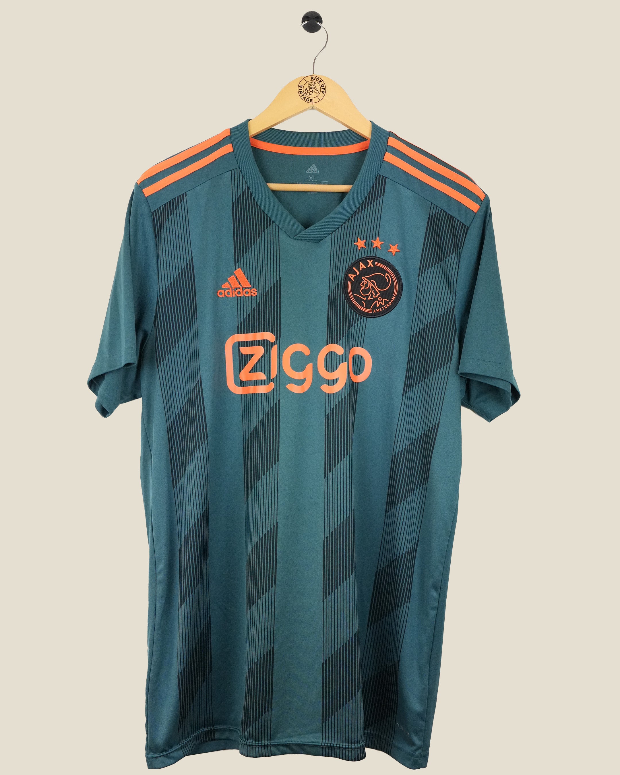 AJAX 2019/20 FRENKIE DE JONG AWAY (XL) ADIDAS