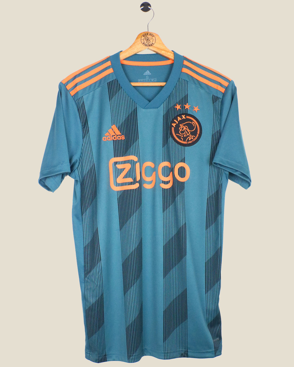 AJAX 2019/20 FRENKIE DE JONG AWAY BNWT (S) ADIDAS