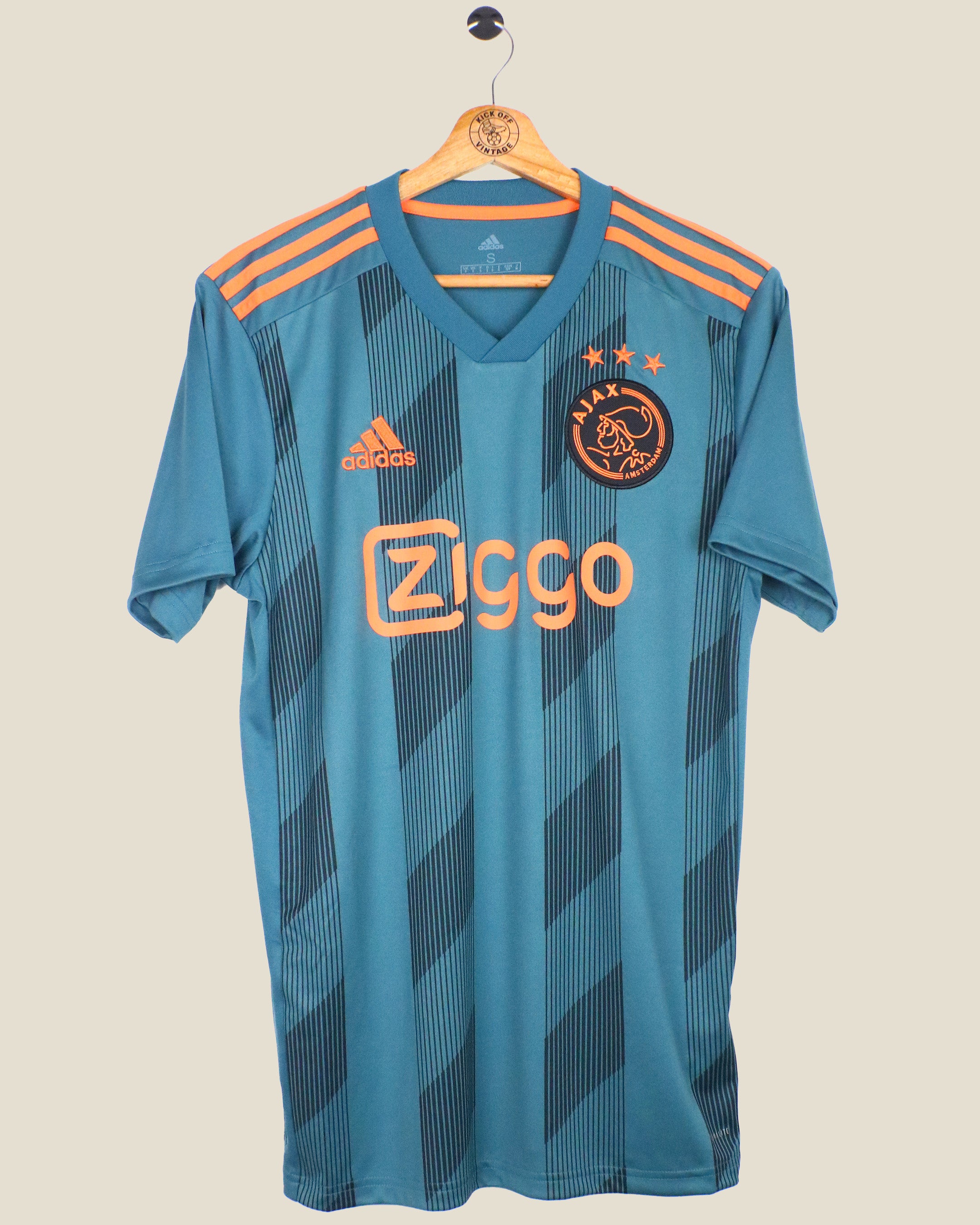 AJAX 2019/20 FRENKIE DE JONG AWAY BNWT (S) ADIDAS