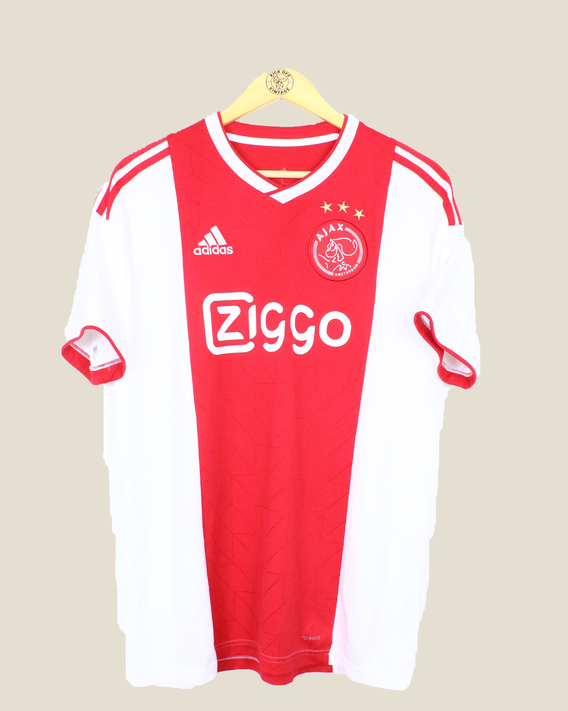 AJAX 2018/19 DE LIGT HOME SHIRT (L) ADIDAS