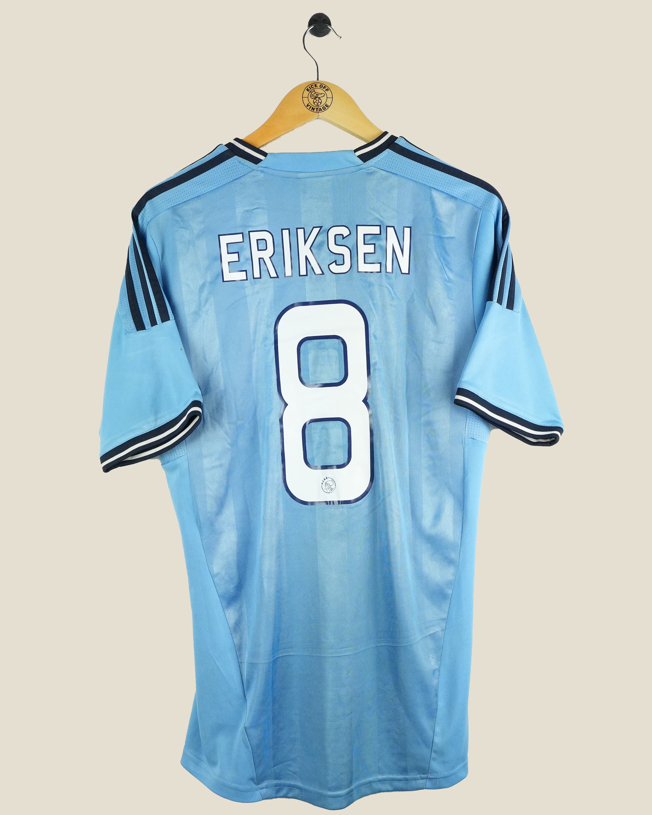 AJAX 2011/12 ERIKSEN AWAY SHIRT (M) ADIDAS