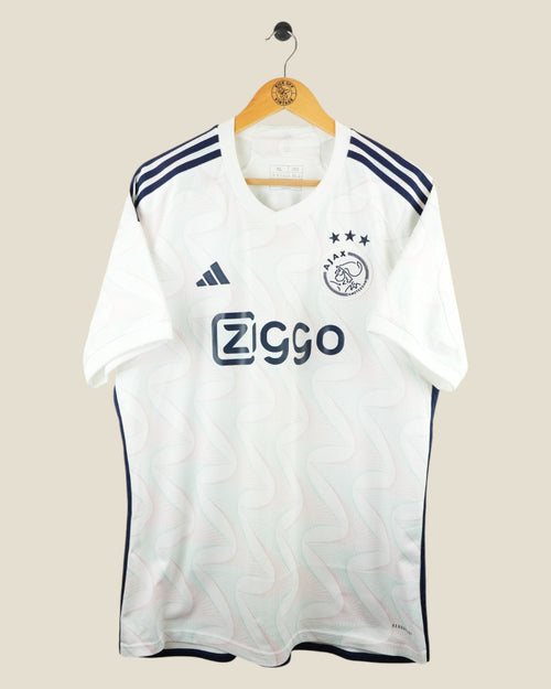 AJAX 2023/24 GODTS AWAY SHIRT (XL) ADIDAS