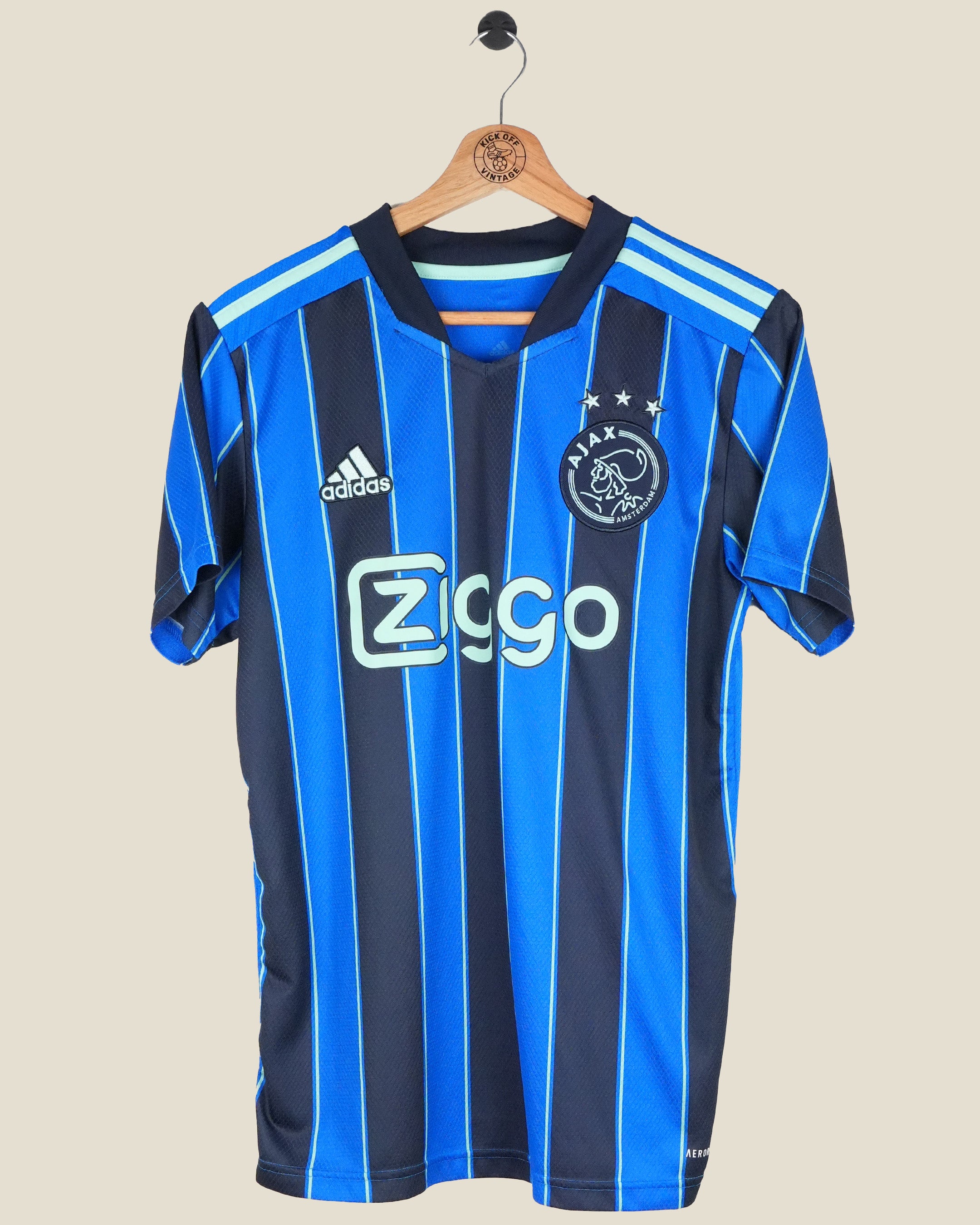 AJAX 2021/22 GRAVENBERCH AWAY SHIRT (S) ADIDAS