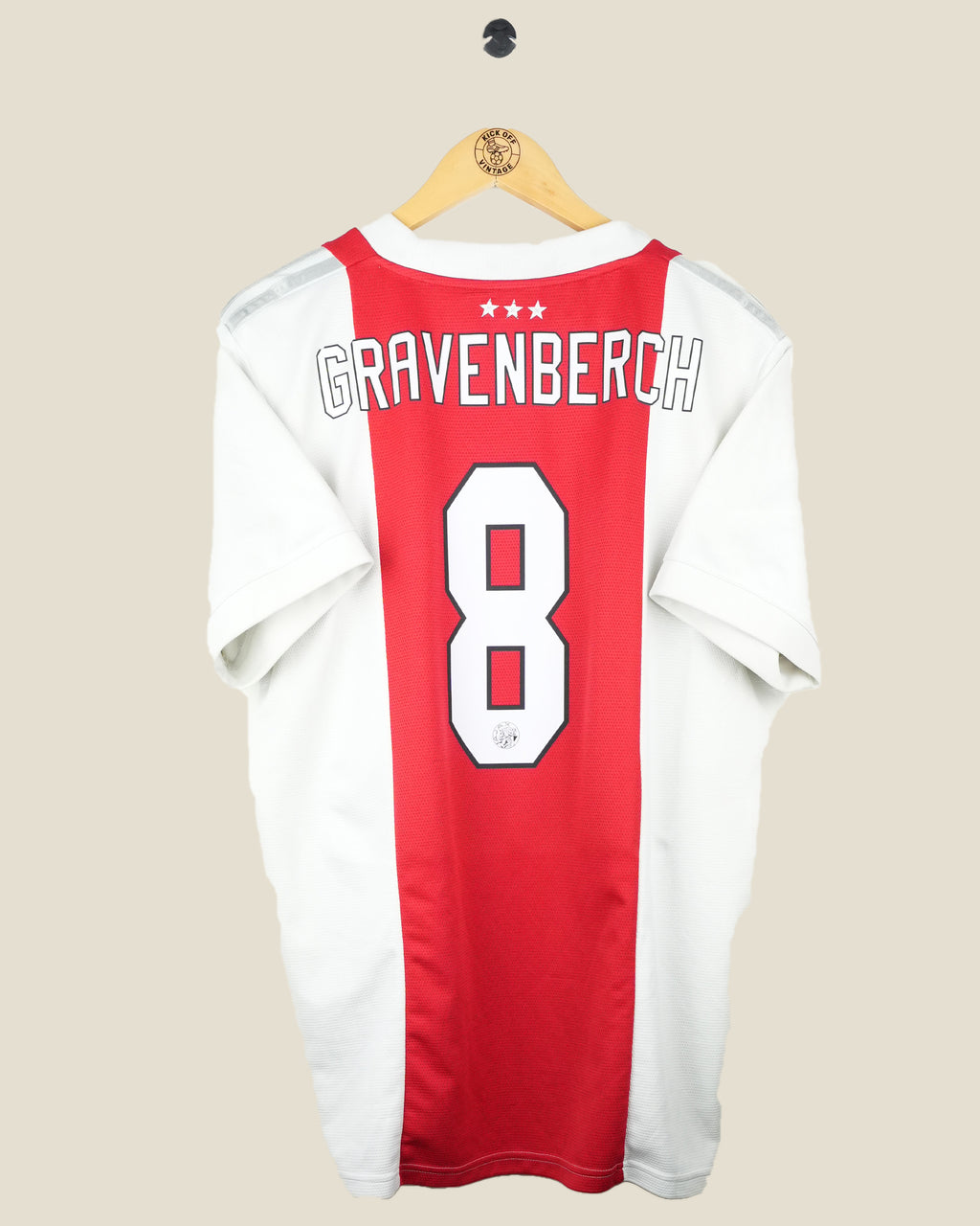 AJAX 2021/22 GRAVENBERCH HOME SHIRT (XL) ADIDAS