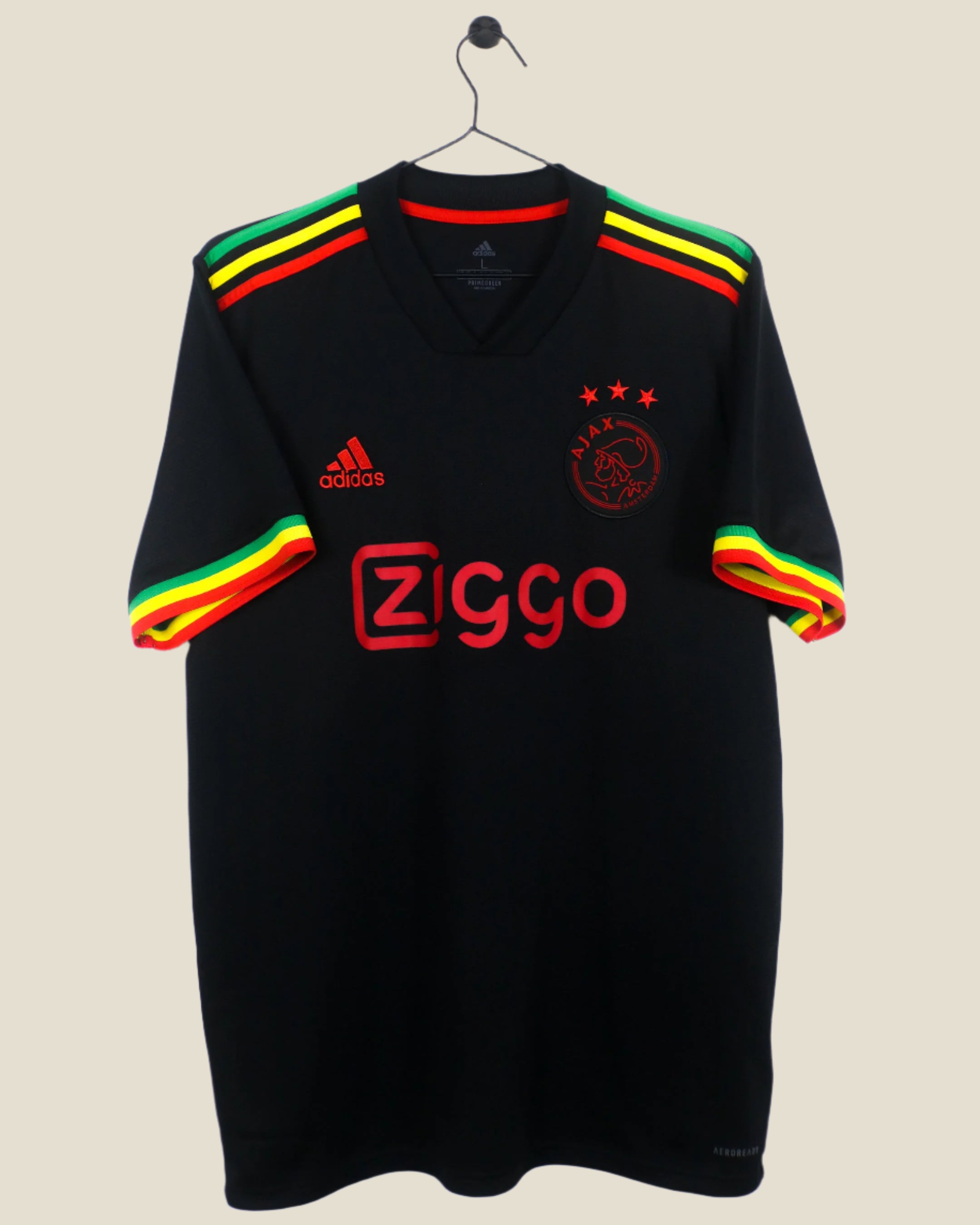 AJAX 2021/22 GRAVENBERCH THIRD SHIRT (L) ADIDAS