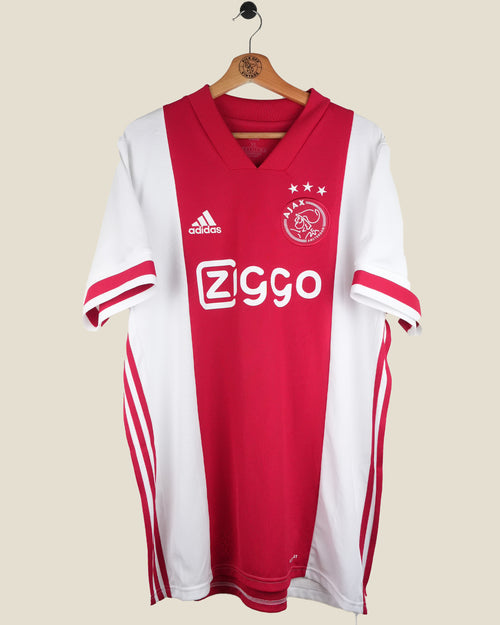 AJAX 2020/21 GRAVENBERCH HOME BNWT SHIRT (XL) ADIDAS