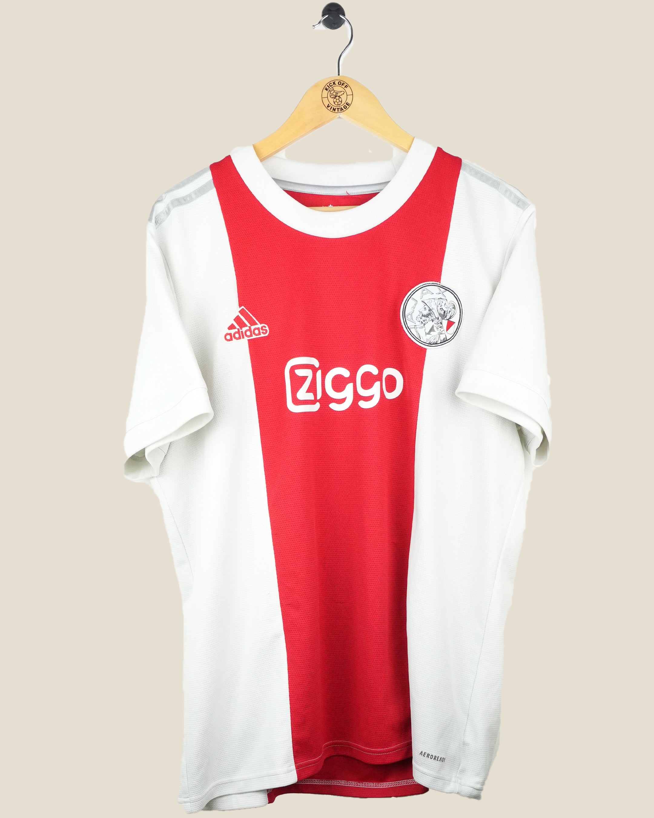 AJAX 2021/22 GRAVENBERCH HOME SHIRT (XL) ADIDAS