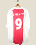 AJAX 2002/04 IBRAHIMOVIC HOME SHIRT (XL) ADIDAS