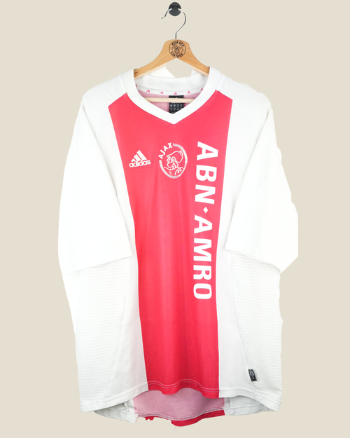 AJAX 2002/04 IBRAHIMOVIC HOME SHIRT (XL) ADIDAS