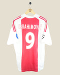 AJAX 2003/04 IBRAHIMOVIC HOME UCL SHIRT (L) ADIDAS