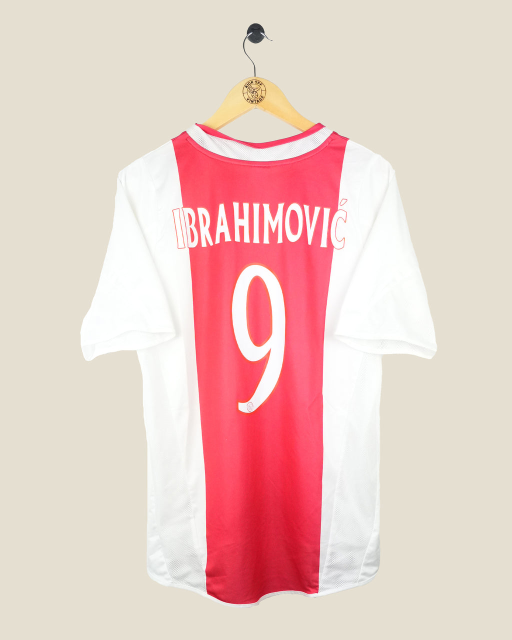 AJAX 2004/05 IBRAHIMOVIC HOME SHIRT (M) ADIDAS
