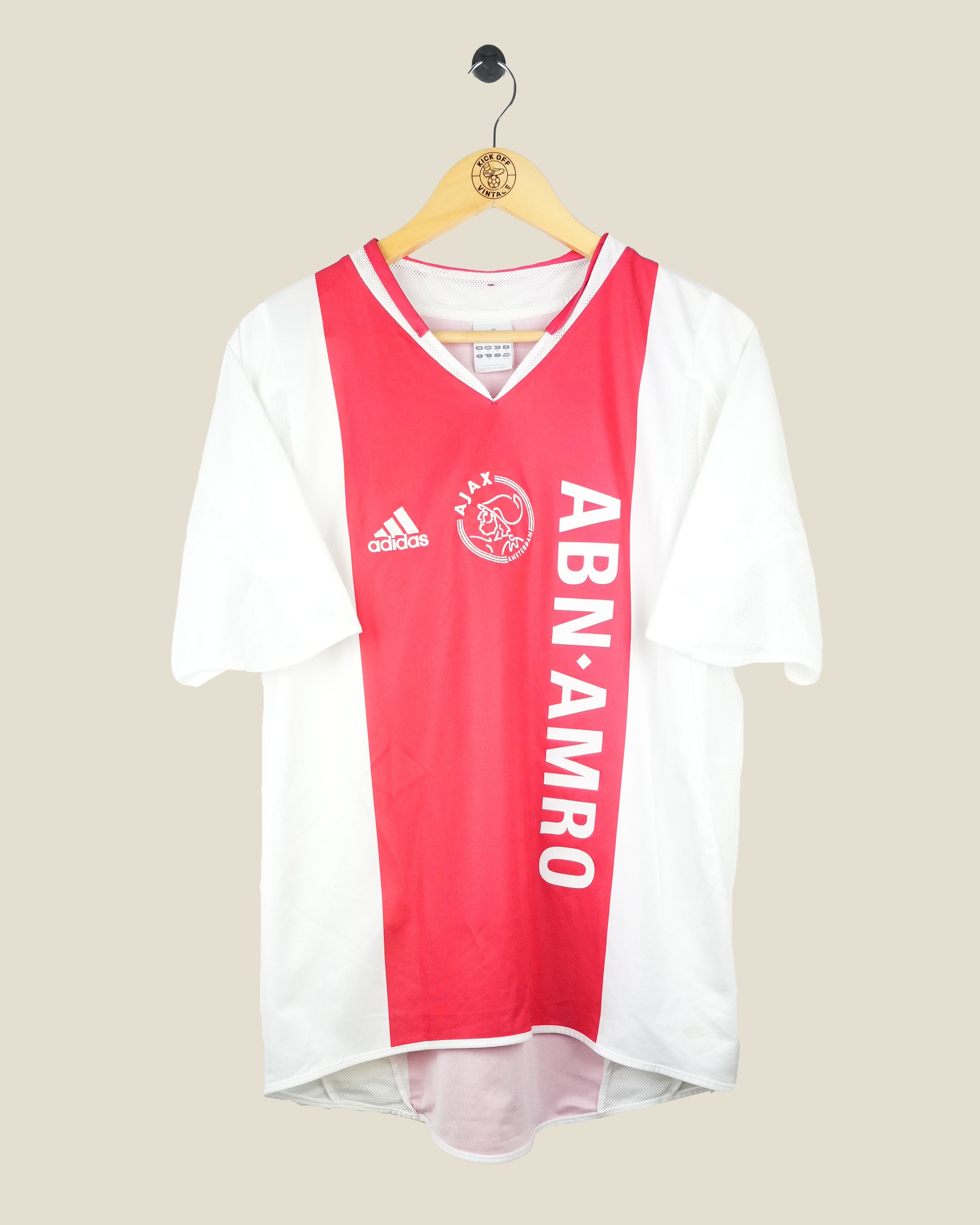 AJAX 2004/05 IBRAHIMOVIC HOME SHIRT (M) ADIDAS