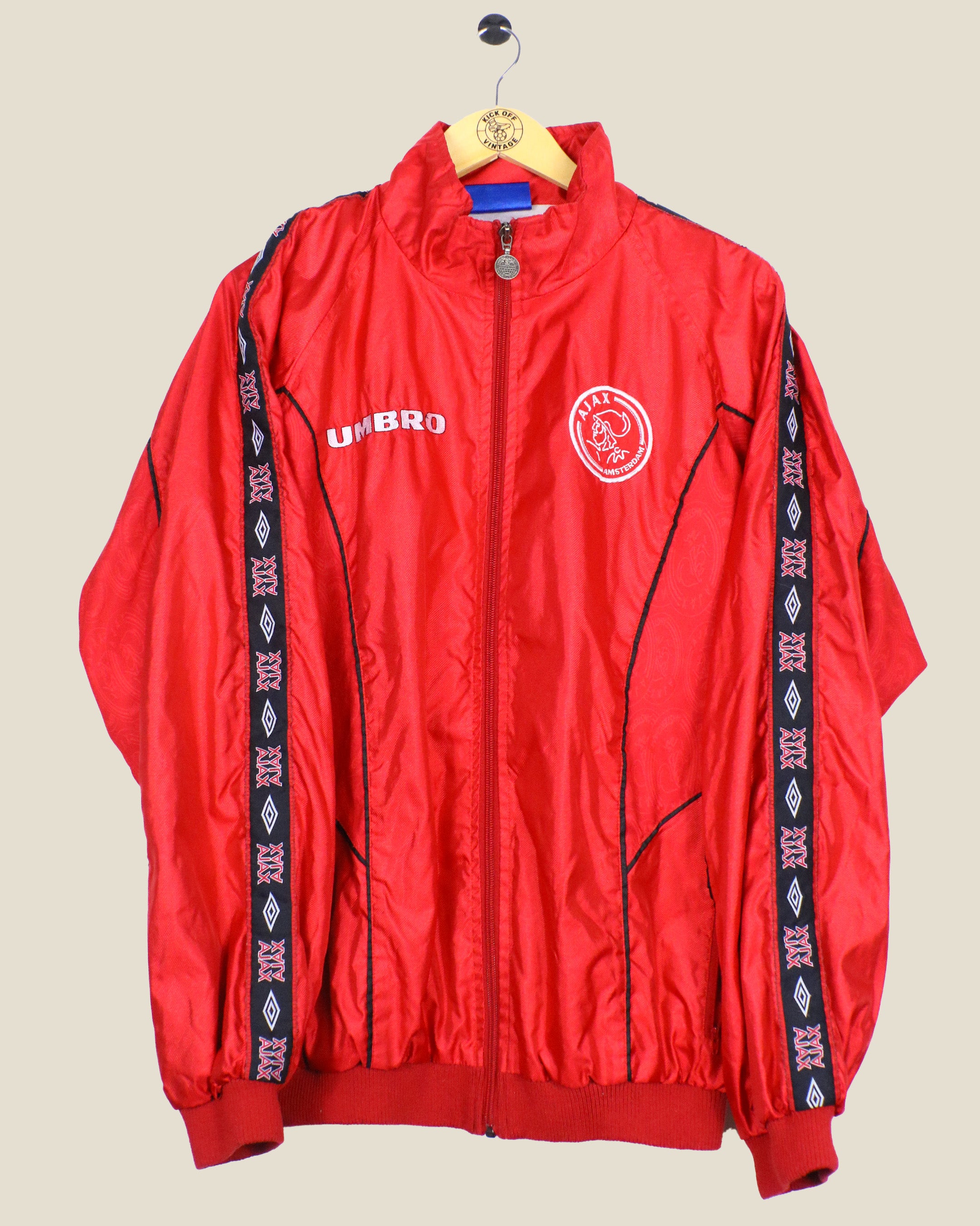 AJAX 1997/98 TRACK JACKET (L) UMBRO