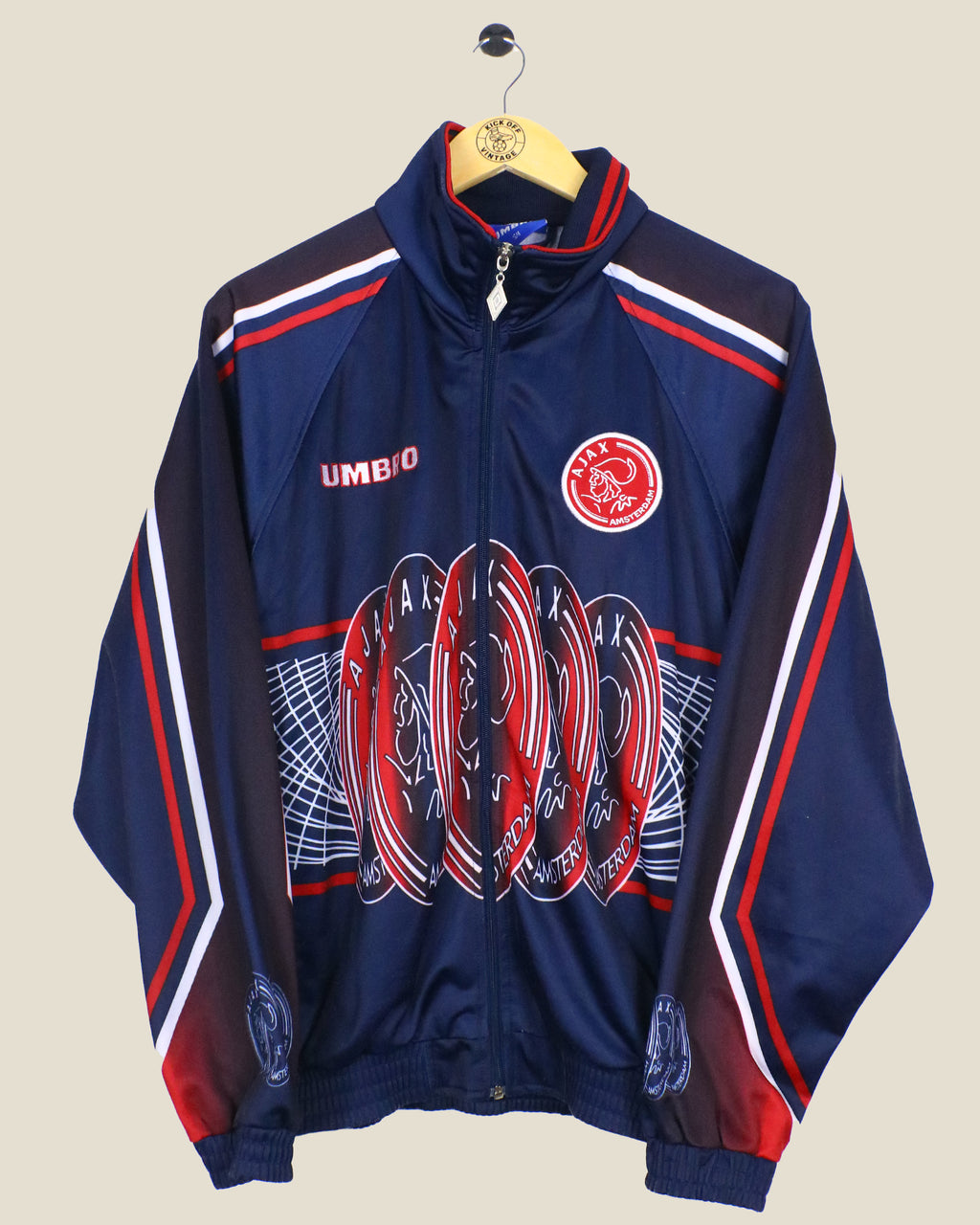 AJAX 1997/98 TRACK JACKET (S) UMBRO