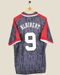 AJAX 1996/97 KLUIVERT AWAY SHIRT (XL) UMBRO
