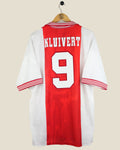 AJAX 1996/97 KLUIVERT HOME SHIRT (XL) UMBRO