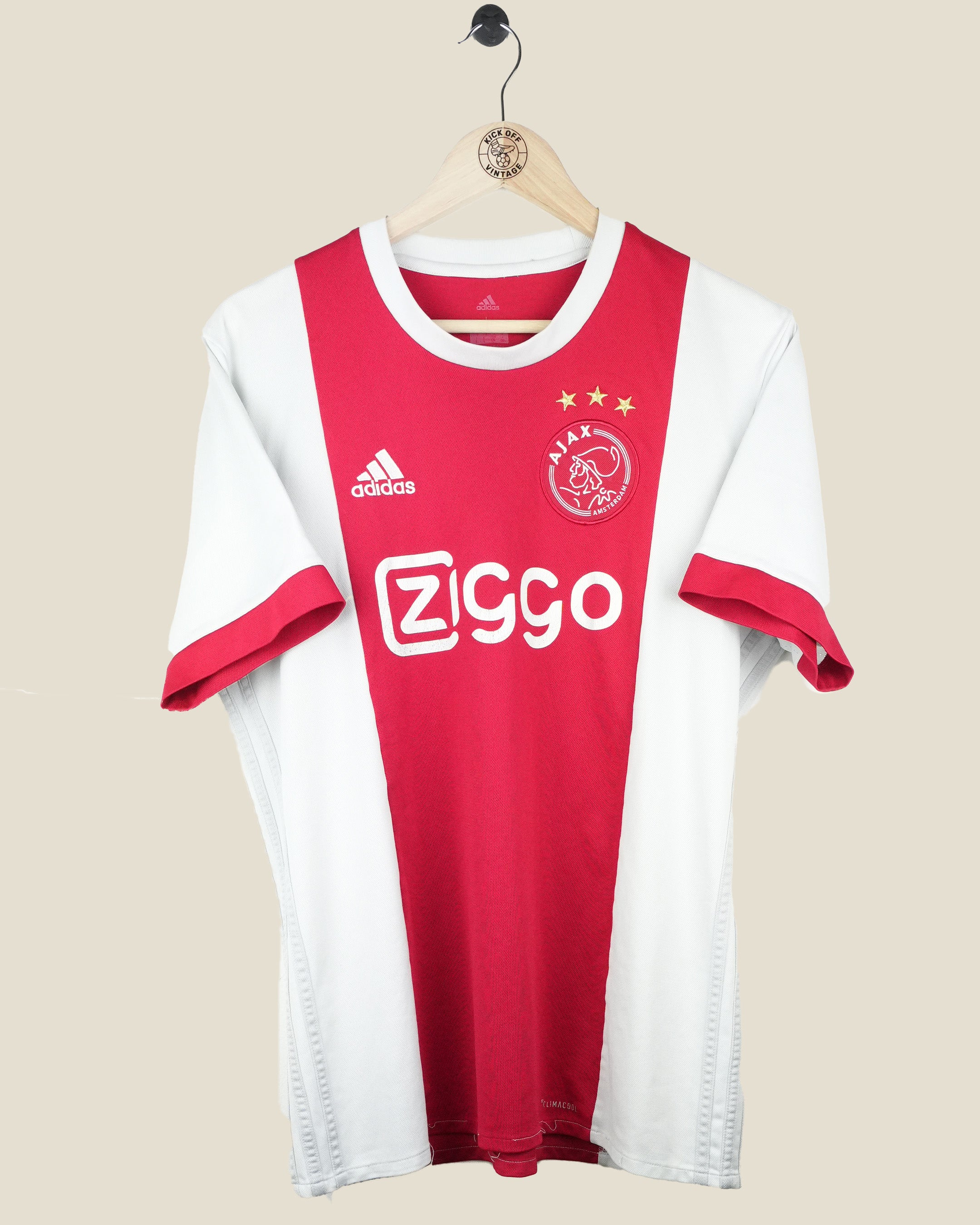 AJAX 2017/18 KLUIVERT HOME SHIRT (L) ADIDAS