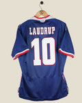 AJAX 1999/00 LAUDRUP AWAY SHIRT (M) UMBRO