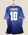 AJAX 1999/00 LAUDRUP AWAY SHIRT (XL) UMBRO