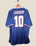 AJAX 1999/00 LAUDRUP AWAY SHIRT (XXL) UMBRO