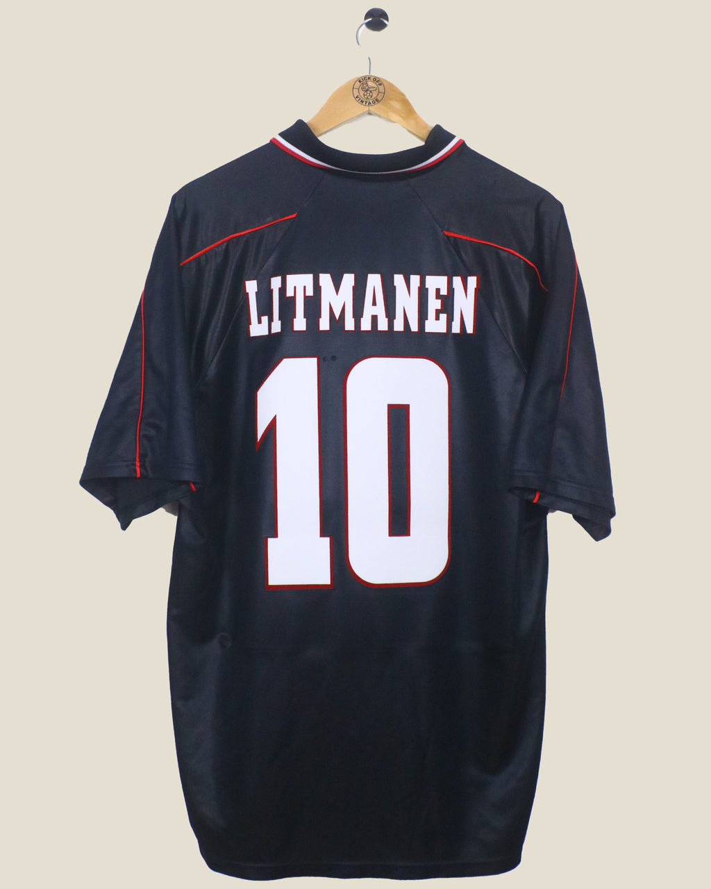 AJAX 1998/99 AWAY LITMANEN (XL) UMBRO
