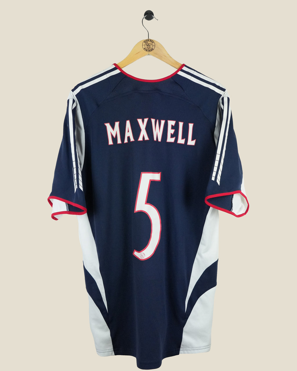 AJAX 2005/06 MAXWELL AWAY SHIRT (XL) ADIDAS