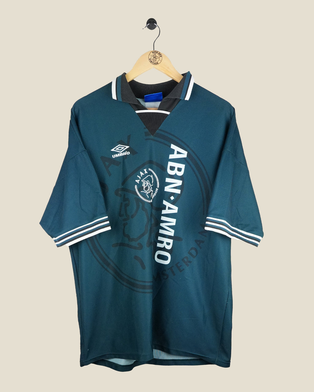 AJAX 1995/96 AWAY SHIRT (XL) UMBRO