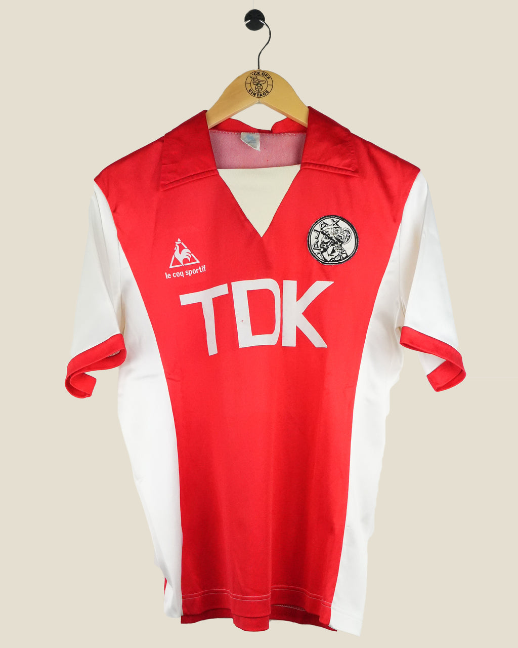 AJAX 1982/83 HOME SHIRT (M) LE COQ SPORTIF